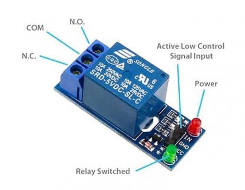 Módulo Relé para proyectos de Arduino - Electrónica, Modulos